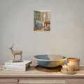 Homely Knitting Nook Poster Rolled Posters | Cat, Armchair, Bookshelf